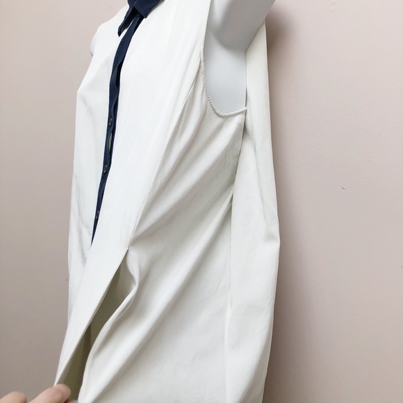 THEORY MARYON SILK COLLARED DRESS - Picture 4 of 10